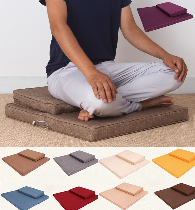 Meditation Cushion With Natural Coconut Fibers Filling