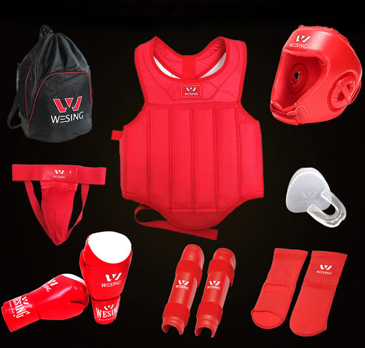 Classical Sanda & Boxing Protective Gear Pack, WESING