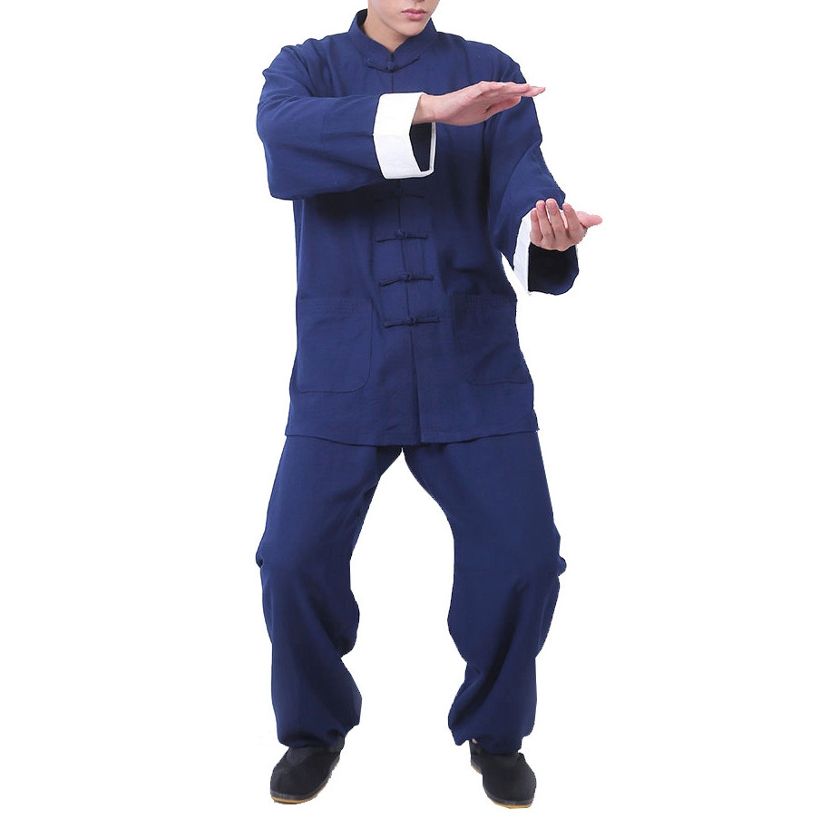 [WINTER SALES 10% OFF] Linen double layers Wing Chun Kung Fu Uniform