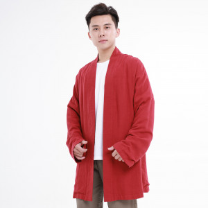 Classical Modern Hanfu Coat, New year red