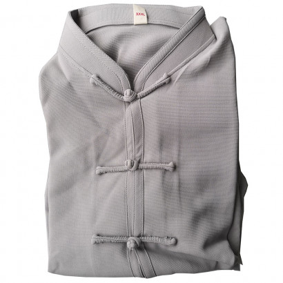 [DESTOCK] High Density Extensible linen Chang Quan Kung Fu Uniform Gray 180