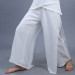 Relax Natural fibers Pants With Veil