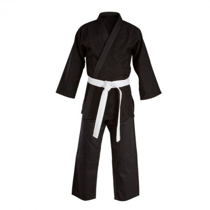 Kimono Kempo / Kenpo entraînement et compétition en coton Noir