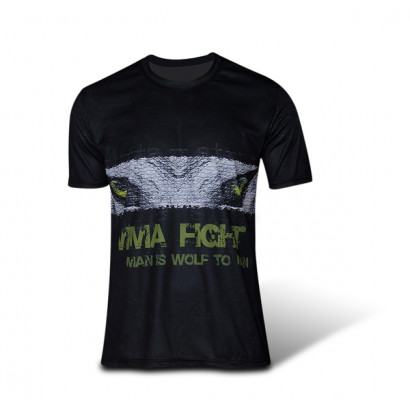 [Déstock] T-shirt MMA MAN IS WOLF TO MAN