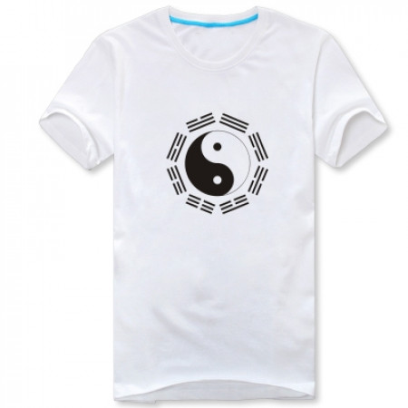 [Destock] T-Shirt Tai Chi Ba Gua Huit trigrams White